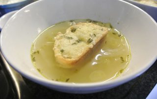 Onion soup